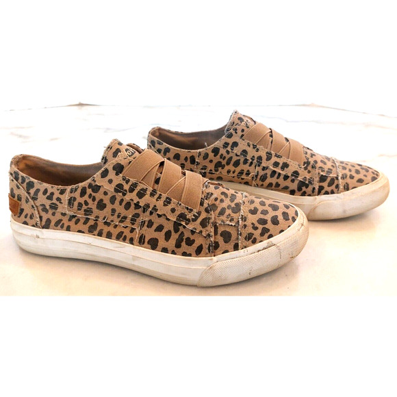 Women's Blowfish Malibu Play Cheetah Sneakers Shoes Size 8-8.5 - Picture 6 of 9